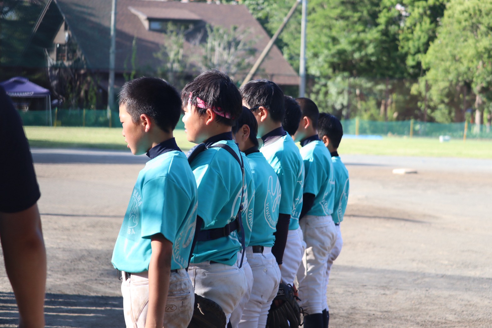 2026年7月19日（日）練習試合 緑東リトル・船橋リトル　たまプラーザロケットハウス公園前グランド　